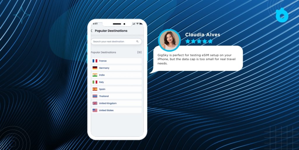 Gigsky free trial 100 mb review -Top Free eSIM Services for iPhone
