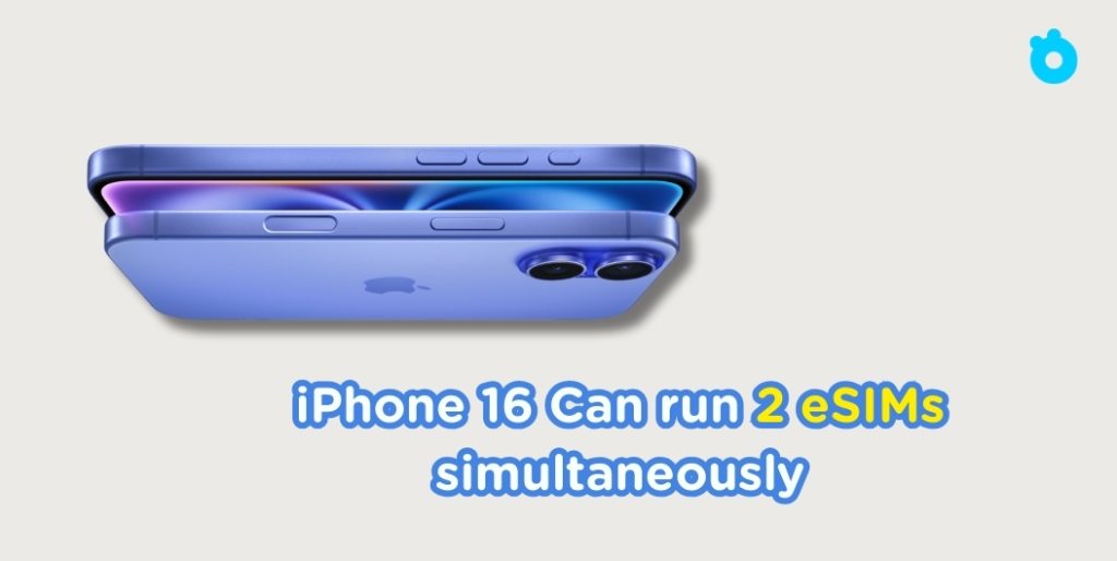 iPhone 15 can run two eSIMs simultaneously