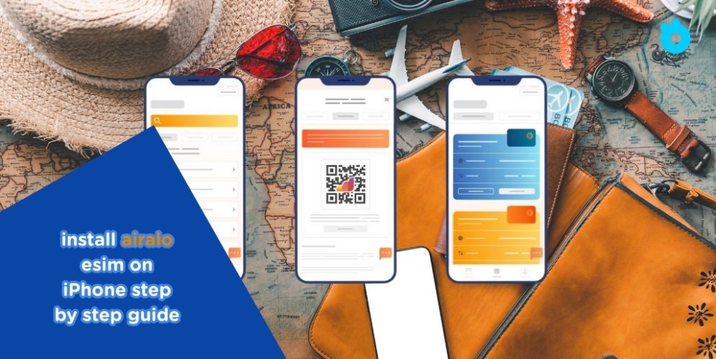 install airalo esim on iphone step by step