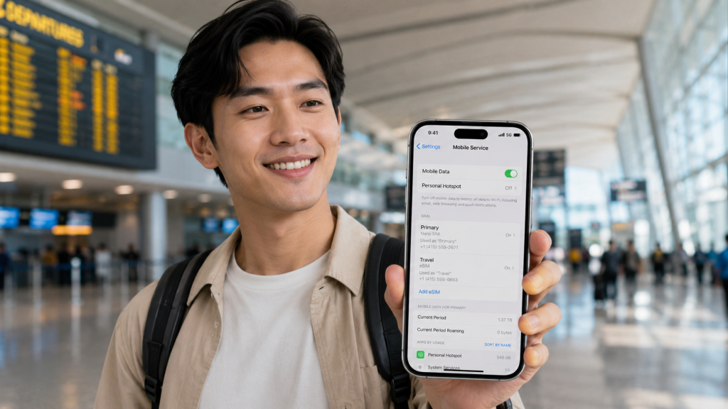 Cách cài đặt hai SIM trên iPhone